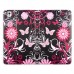 Galaxy Tab Pro T320 - Flower and Buttery Pattern PU Leather Tablet Stand Cover Case